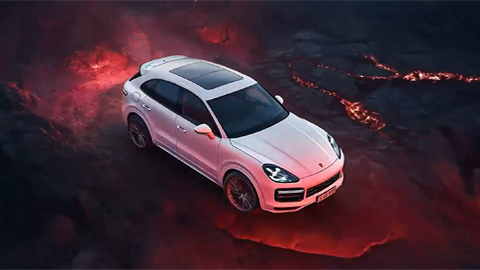 新版卡宴保時(shí)捷汽車廣告制作